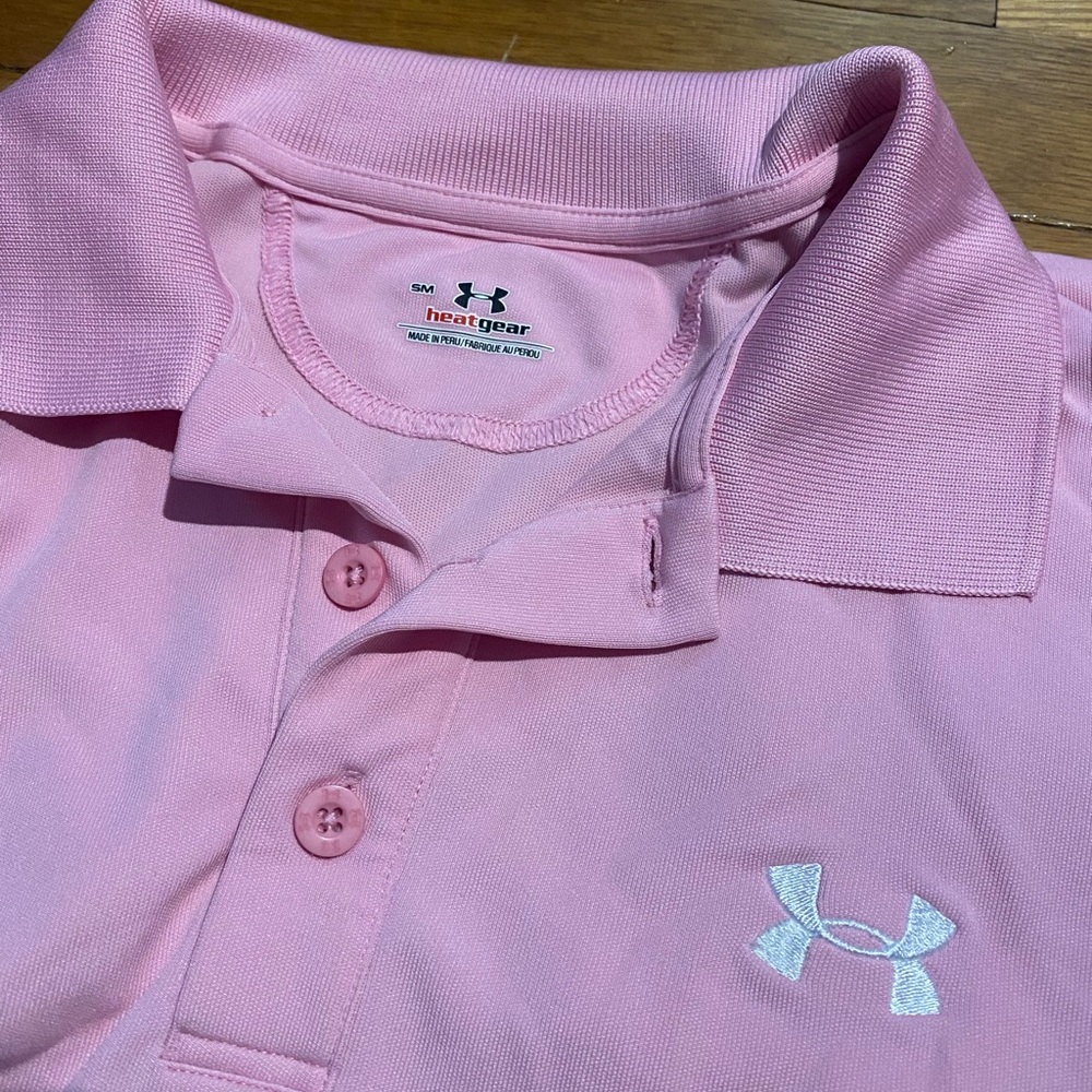 Mens Under Armor Golf Polo